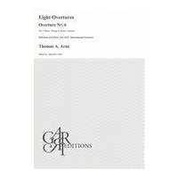 Eight Overtures : Overture No. 6 For 2 Oboes, Strings and Basso Continuo / Ed. Alejandro Garri.