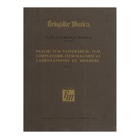 Psalmi Tum Vesperarum, Tum Completorii : Item Magnificat Lamentationes Et Miserere, Vol. I.