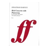 Bird Concerto With Pianosong : For Solo Piano and Sampler With Small Orchestra (2001).