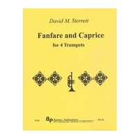 Fanfare and Caprice : For 4 Trumpets.