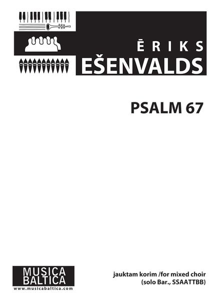Psalm 67 : For Baritone Solo, SSAATTBB (2012).