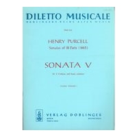 Sonata V In A-Moll : Für 2 Violinen und Basso Continuo.