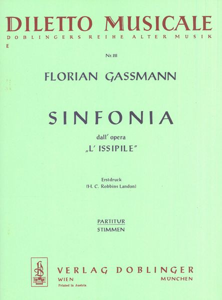 Sinfonia Dall’Opera L’Issipile.