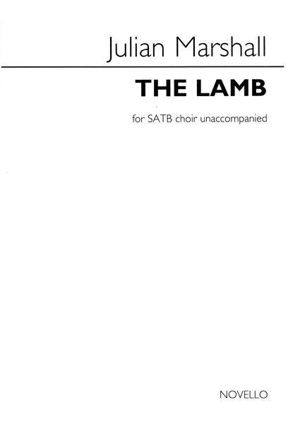 Lamb : For SATB A Cappella.