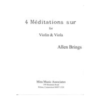 4 Méditations Sur : For Violin and Viola (2009).