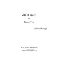 All At Once : For String Trio (2013).