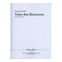 Theme and Derivations : For Violin and Viola (1960).