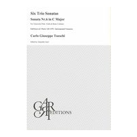 Six Trio Sonatas - Sonata No. 6 In C Major : For Transverse Flute, Violin and Basso Continuo.