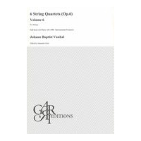 6 String Quartets, Op. 6, Vol. 6 / edited by Alejandro Garri.