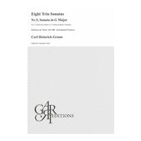 Eight Trio Sonatas No. 5 - Sonata In G Major : For 2 Transverse Flutes Or Violins & Basso Continuo.