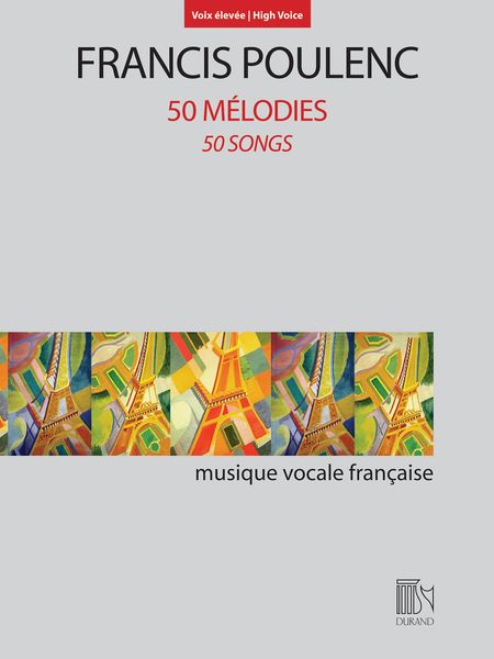 50 Mélodies = 50 Songs : For High Voice.