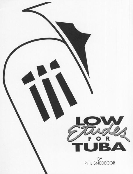Low Etudes : For Tuba.