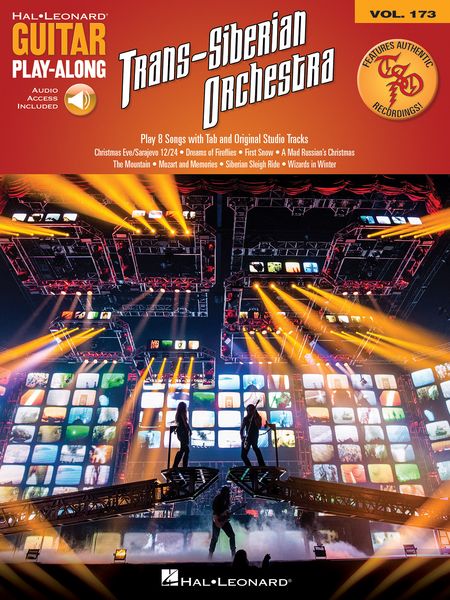 Trans-Siberian Orchestra : Play 8 Songs With Tab and Original Studio Tracks.