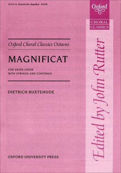 Magnificat : For SSATB With Strings and Continuo / Ed. John Rutter.