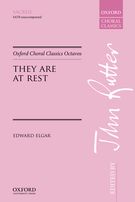 They Are At Rest : For SATB A Cappella / Ed. John Rutter.