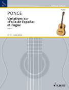 Variations Sur Folia De Espana Et Fugue.