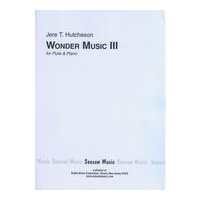 Wonder Music III : For Flute and Piano.