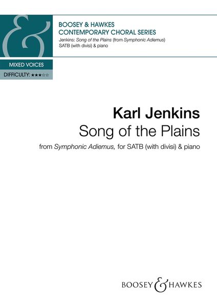 Song of The Plains, From Symphonic Adiemus : For SATB Divisi and Piano.