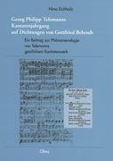 Georg Philipp Telemanns Kantatenjahrgang Auf Dichtungen von Gottfried Behrndt.