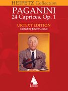 24 Caprices, Op. 1 : For Violin Solo / edited by Endre Granat.