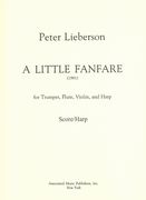 Little Fanfare : For Trumpet, Flute, Violin, and Harp (1991).