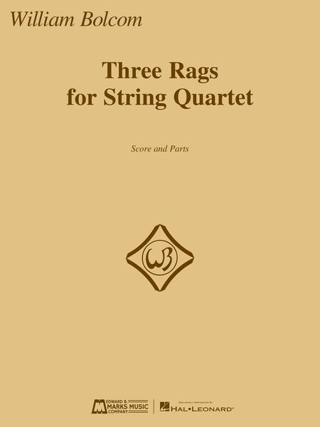 Three Rags : For String Quartet (1989).