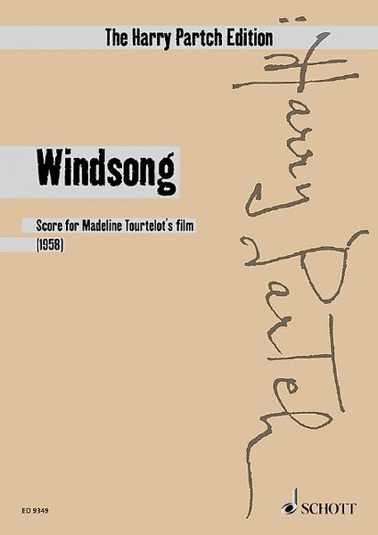 Windsong : Score For Madeline Tourtelot's Film (1958).