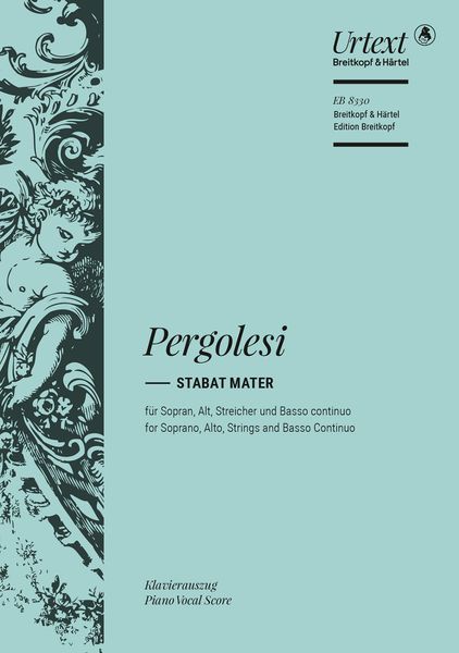 Stabat Mater : For Soprano, Alto, Strings and Continuo.