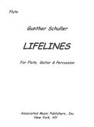 Lifelines : For Flute, Guitar and Percussion.