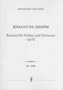 Concert, Op. 62 : Für Violine und Orchester.
