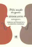 Fantaisie Sur l'Hymne National Russe, Op. 1; Morceau De Concert, Op. 2 : For Violin and Piano.