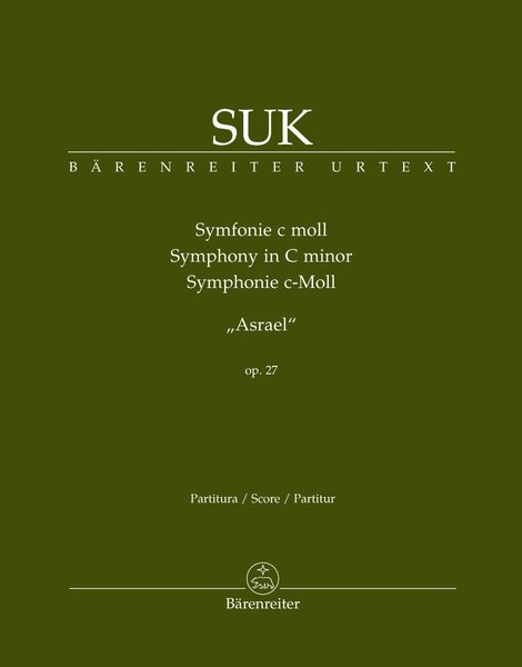 Symfonie C Moll (Asrael), Op. 27 / edited by Jonas Hajek.