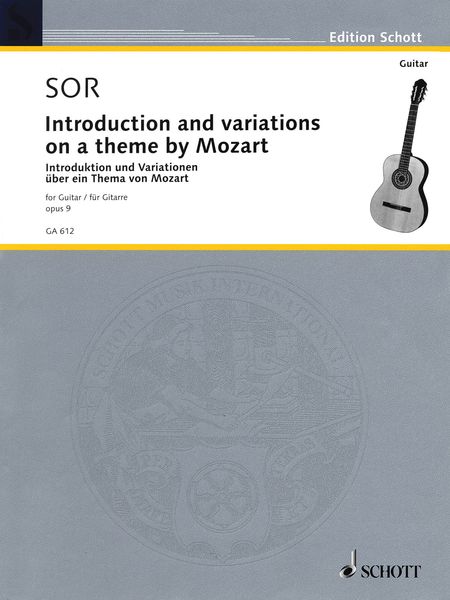 Introduction and Variations On A Theme by Mozart From The Magic Flute.