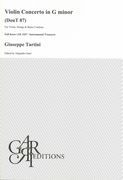 Violin Concerto In G Minor, Dout 87 : For Violin, Strings and Basso Continuo / Ed. Alejandro Garri.
