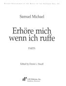 Erhöre Mich Ween Ich Ruffe / edited by Derek L. Stauff.