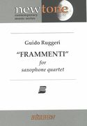 Frammenti : For Saxophone Quartet (1994).
