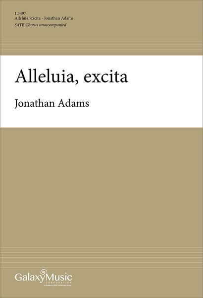Alleluia, Excita : For SATB A Cappella.