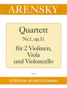 Quartet Nr. 1, Op. 11 : For 2 Violins, Viola and Violoncello.