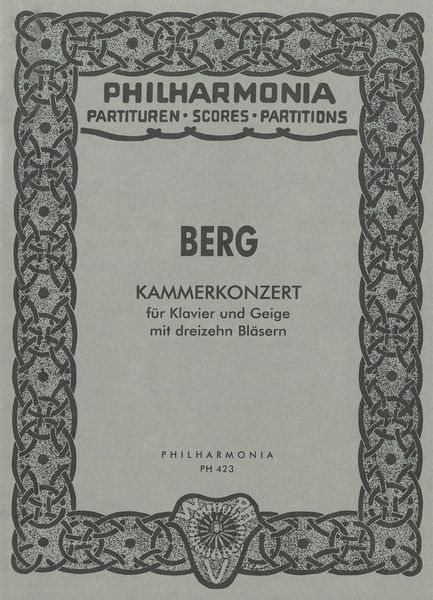 Kammerkonzert : Für Klavier und Geige Mit Dreizehn Bläsern.