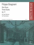 Drei Duos, Op. 4 : Für Zwei Gitarren / edited by Raffaele Carpino.