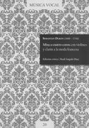 Misa A Cuatro Coros Con Violones Y Clarín A La Moda Francesca / Ed. Raúl Angulo Díaz.