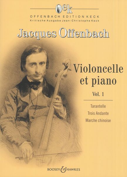 Violoncelle et Piano, Vol. 1 / edited by Jean-Christope Keck.