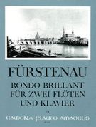 Rondo Brillant : For Two Flutes & Piano.