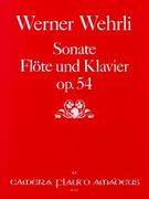 Sonata : Für Flöte und Klavier, Op. 54.
