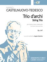 Trio d'Archi, Op. 147 : Per Violino, Viola E Violoncello / edited by Angelo Gilardino.