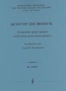 Concerto : Pour Piano et Orchestre - reduction For Two Pianos / arranged by Jozef De Beenhouwer.