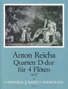 Quartet Op. 12 In D-Dur : Für Vier Flöten.