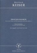 Brockes-Passion : Passionsoratorium Für Soli, Chor und Orchester.