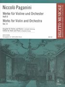 Werke Für Violine und Orchester, Heft 2 : Edition For Violin and Piano In Standard Tuning.