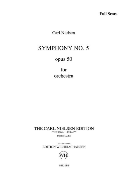 Symphony No. 5, Op. 50 : For Orchestra.